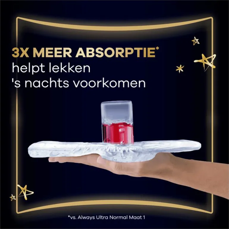 Always Maandverband Ultra Ultimate Night Wings Big Pack