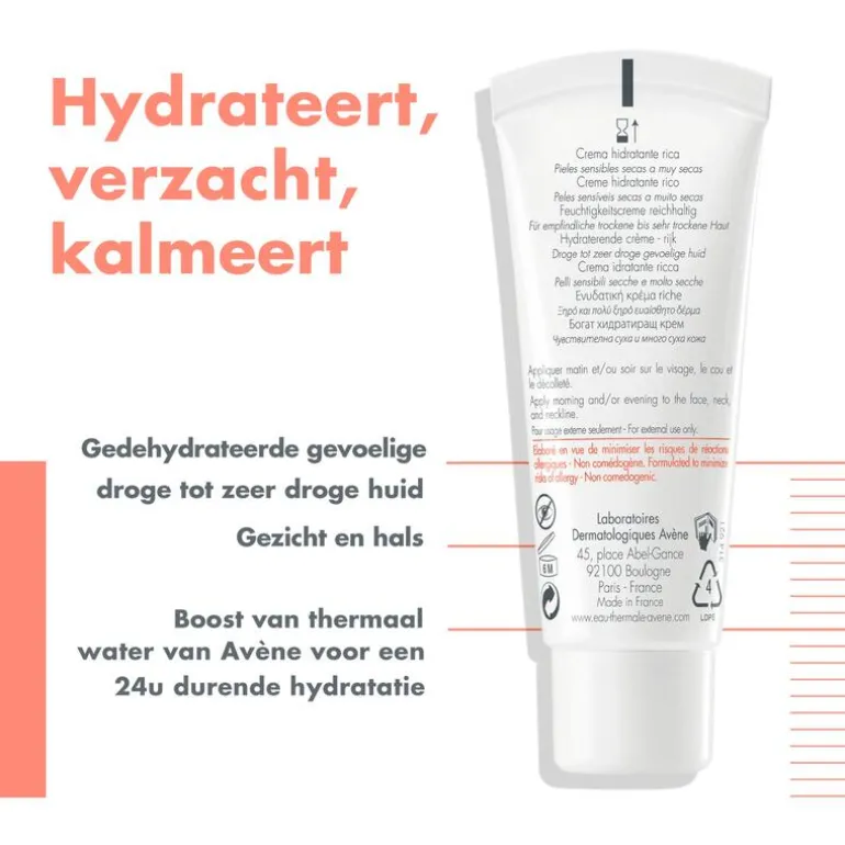 Avène Hydrance Rijk 40 ML