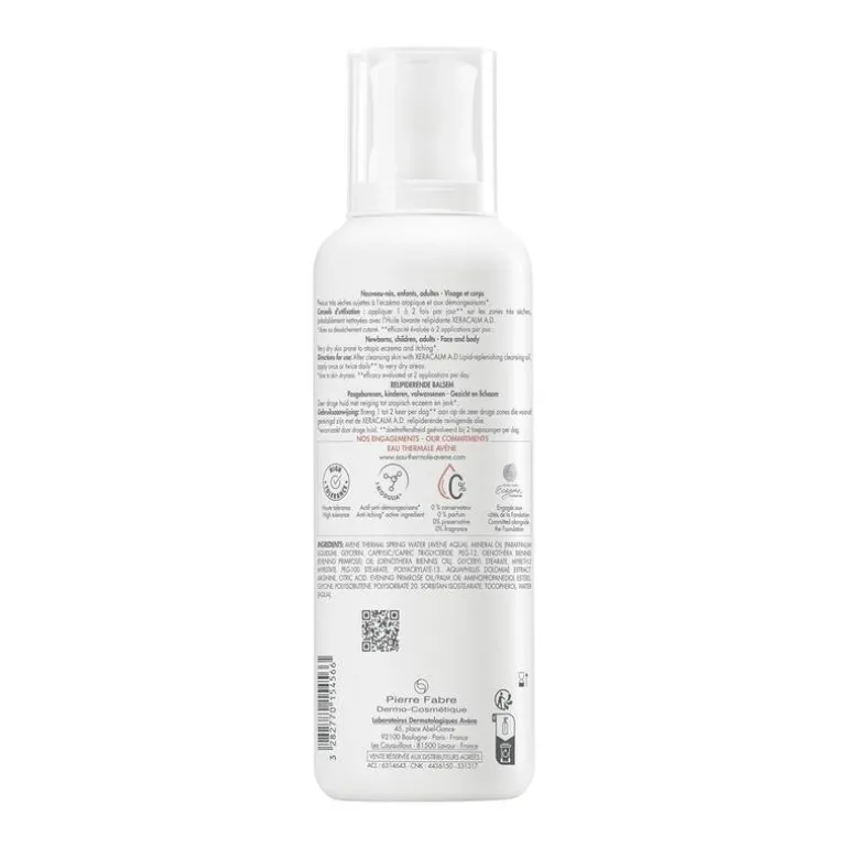 Avène XeraCalm A.D Balsem 400 ML
