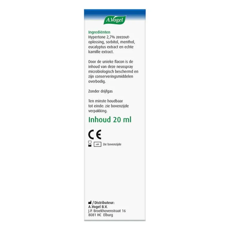 A.Vogel Cinuforce Neusspray Sterk +menthol