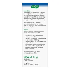 A.Vogel Passiflora Rustgevende Tabletten Bij Stressmomenten 30 stuks