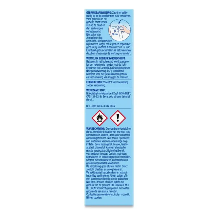 Azaron Anti-Muggen 9,5% DEET Spray 100 ML