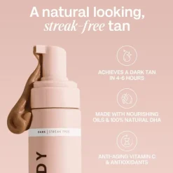 Bali Body Self Tanning Mousse Dark 200 ML