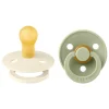 Bibs Fopspeen Two Pack Natuurlijk Rubber Ivory/Sage Maat 1