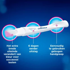 Clearblue Vroege Detectie Zwangerschapstest 2 Stuks