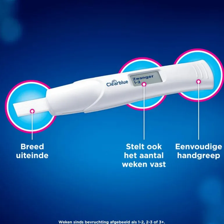 Clearblue Zwangerschapstest Met Wekenindicator 1 Stuk
