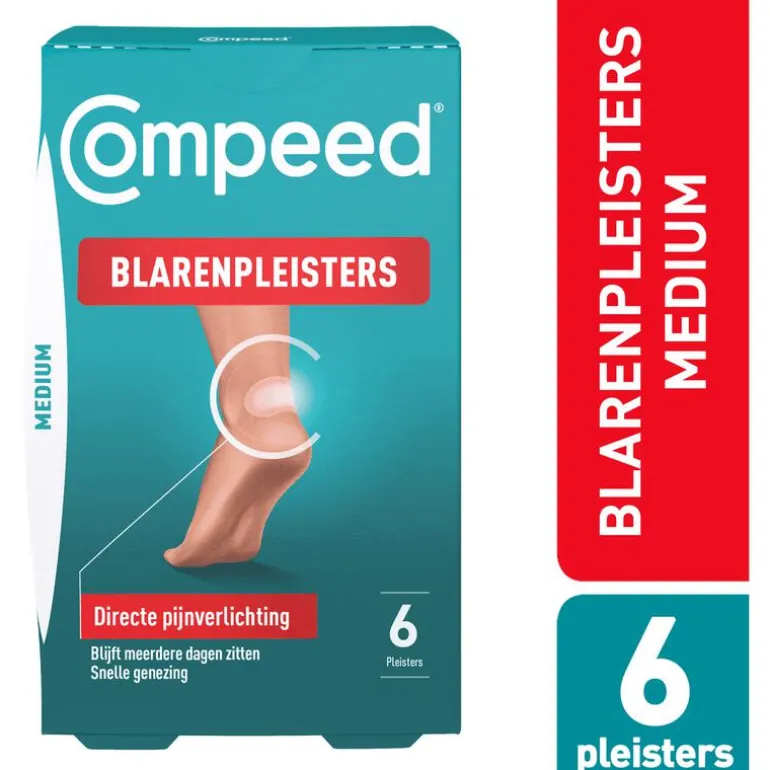 Compeed Blarenpleisters Medium 6 stuks