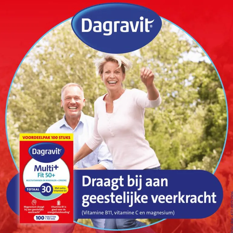 Dagravit Vitaal 50+ 100 tabletten