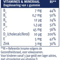 Davitamon Junior 3-12 Gummies Aardbeiensmaak