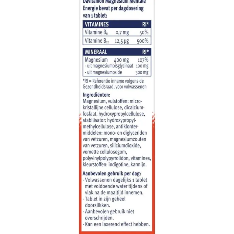 Davitamon Magnesium Mentale Energie 30ST
