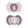 Difrax Dynamic Fopspeen 6-18M Night&Day Girl