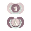 Difrax Dynamic Fopspeen 0-6M Night&Day Girl