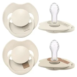 Difrax LOVI Prime Fopspeen Coconut/Ivory6-18 maanden