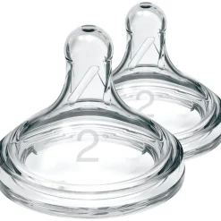 Dr. Brown’s Flesspeen 3+ Maanden Fase 2 Brede Halsfles 2 stuks