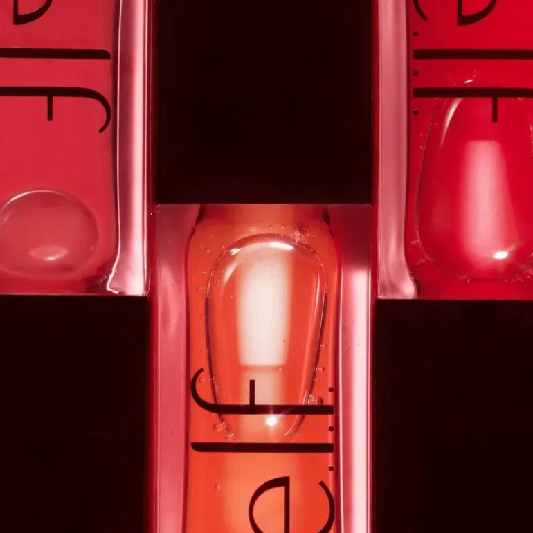 e.l.f. Glow Reviver Lip Oil Red Delicious