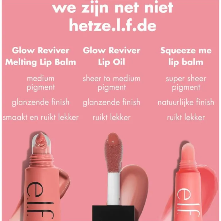 e.l.f. Glow Reviver Melting Lip Balm Wild Cherry