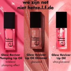 e.l.f. Glow Reviver Plumping Lip Oil Neutral Pink