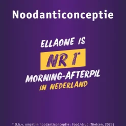 EllaOne Ulipristalacetaat Morning-Afterpil