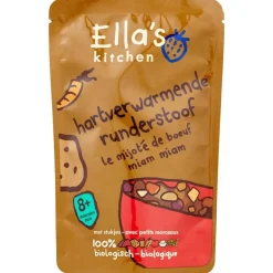 Ella's Kitchen Bio Runderstoof + Wortel 8+ maanden 190 GR