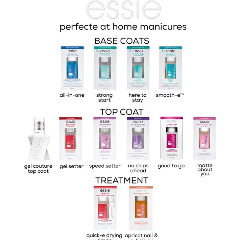 essie Care Nagelverzorging All-In-One Base En Top Coat 13,5 ML