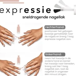 essie Expressie Nagellak Blauw 340 Air Dry 10 ML