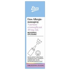 Etos Allergieneusspray Natriumcromoglicaat 40 mg/ml 10 ML