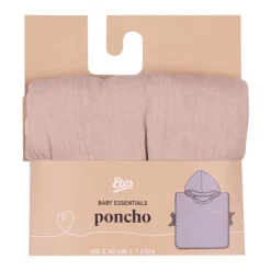 Etos Bad Poncho Beige Een Maat
