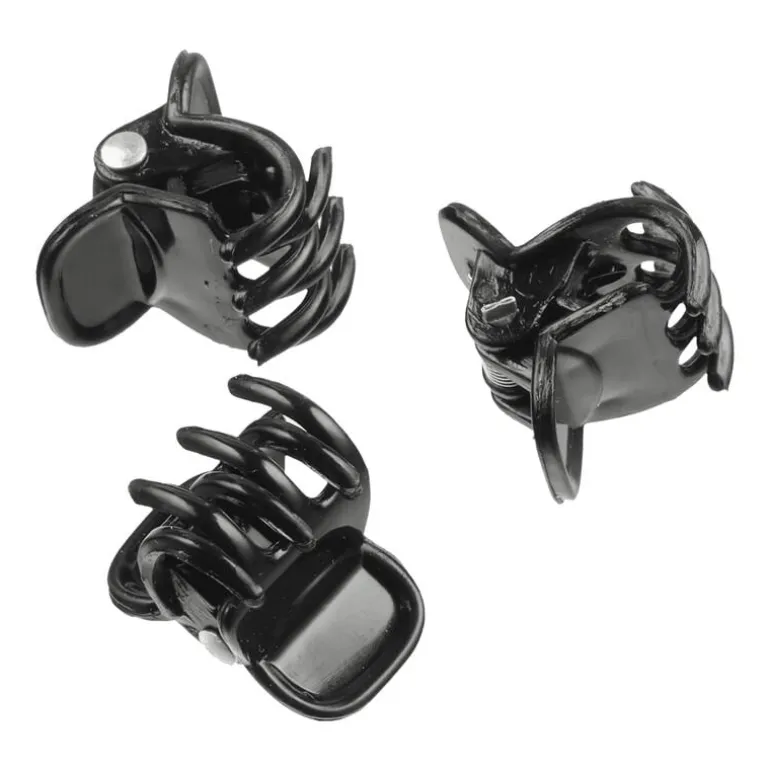 Etos Haarklem Mini Zwart 9St