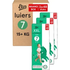 Etos Luiers Maat 7 Maandbox 144st