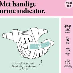 Etos Luiers Mini Maat 2 4-8 kg Trial Pack 18 stuks
