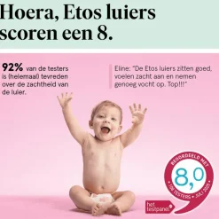 Etos Luiers Mini Maat 2 4-8 kg Mid Pack 48 stuks