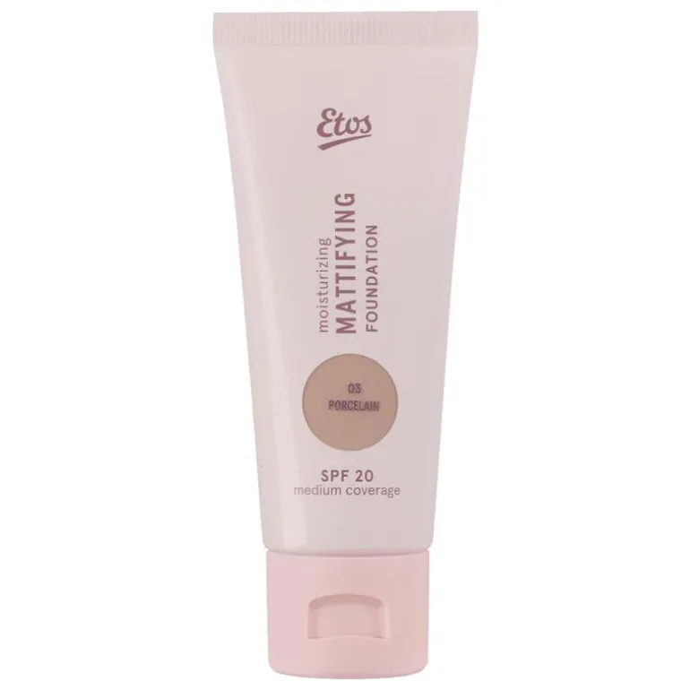 Etos Moisturizing Mattifying Foundation SPF 20 03 Porcelain