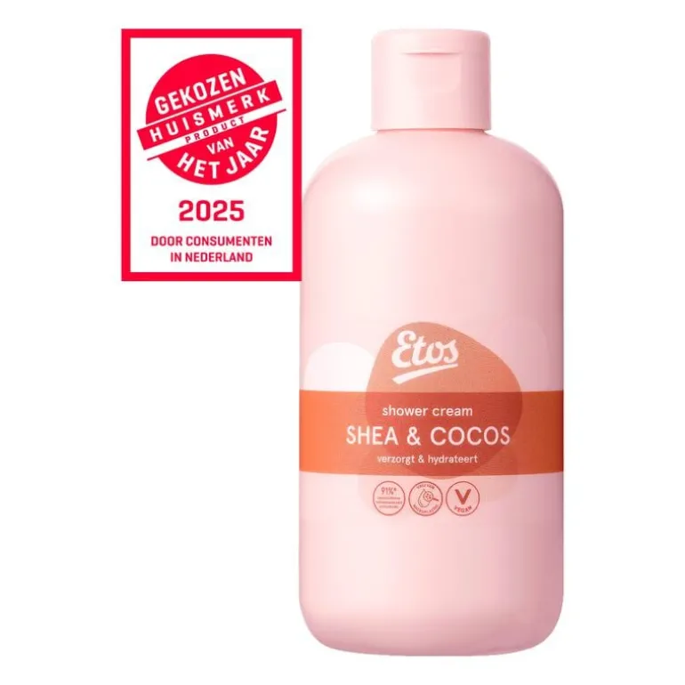 Etos Showercream Shea butter & Coconut 250 ML