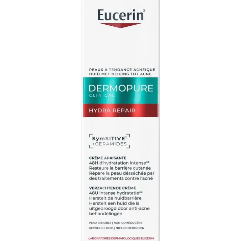 Eucerin DERMOPURE CLINICAL Hydra Repair Droge Huid 40 ML