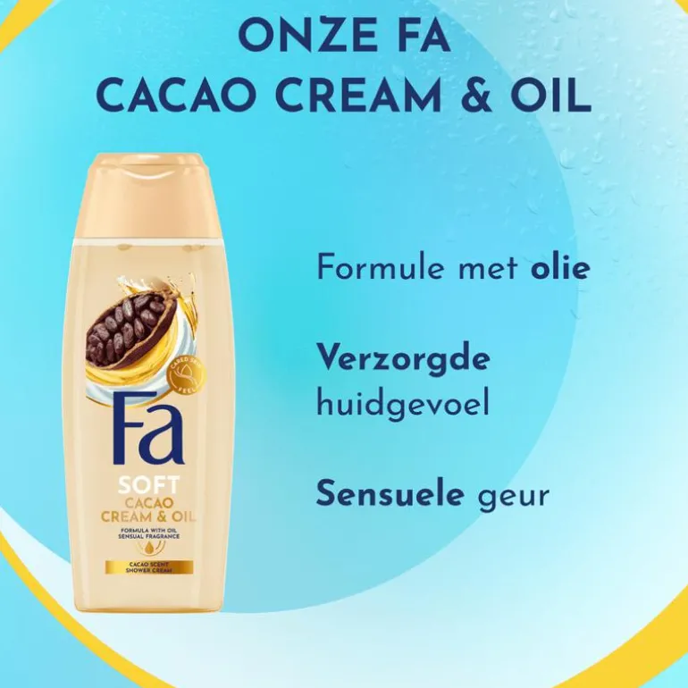 Fa Cream & Oil Cacao Showergel 250 ML