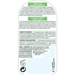 Garnier SkinActive Micellair Reinigingswater Vette Huid 400 ML