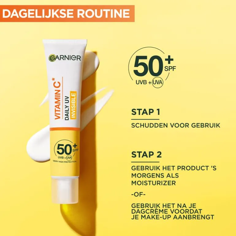 Garnier Vitamine C Daily UV Anti-pigmentvlekken Fluid SPF50 40 ML
