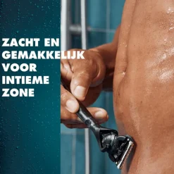 Gillette Intimate Scheersysteem Voor Intieme Zone Met 2 Navulmesjes En Douchehaak