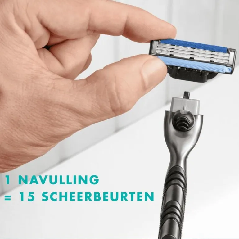 Gillette Mach3 Navulmesjes 20 Stuks