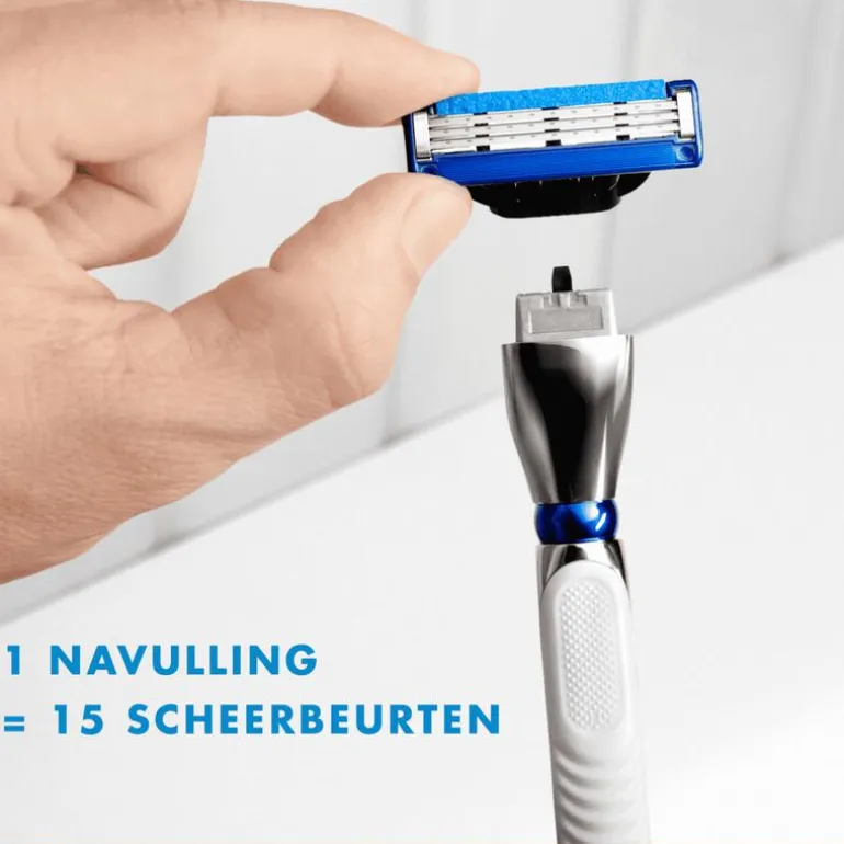 Gillette Mach3 Turbo Navulmesjes 5 Stuks