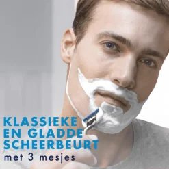 Gillette Mach3 Turbo Scheersysteem Met 2 Navulmesjes
