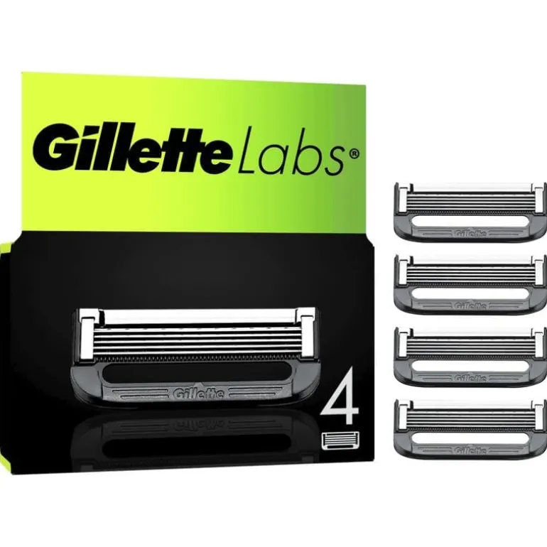 GilletteLabs Navulmesjes 4 Stuks