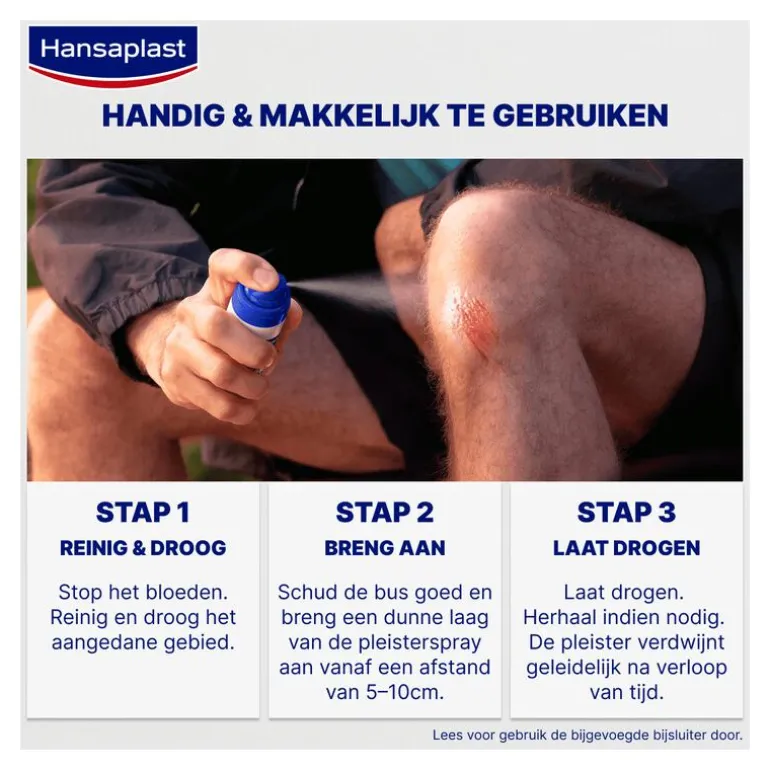 Hansaplast Second Skin Spray Pleister 40ML