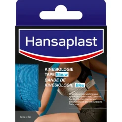 Hansaplast Sport Kinesiologie Tape Blauw 5 CM x 5 M