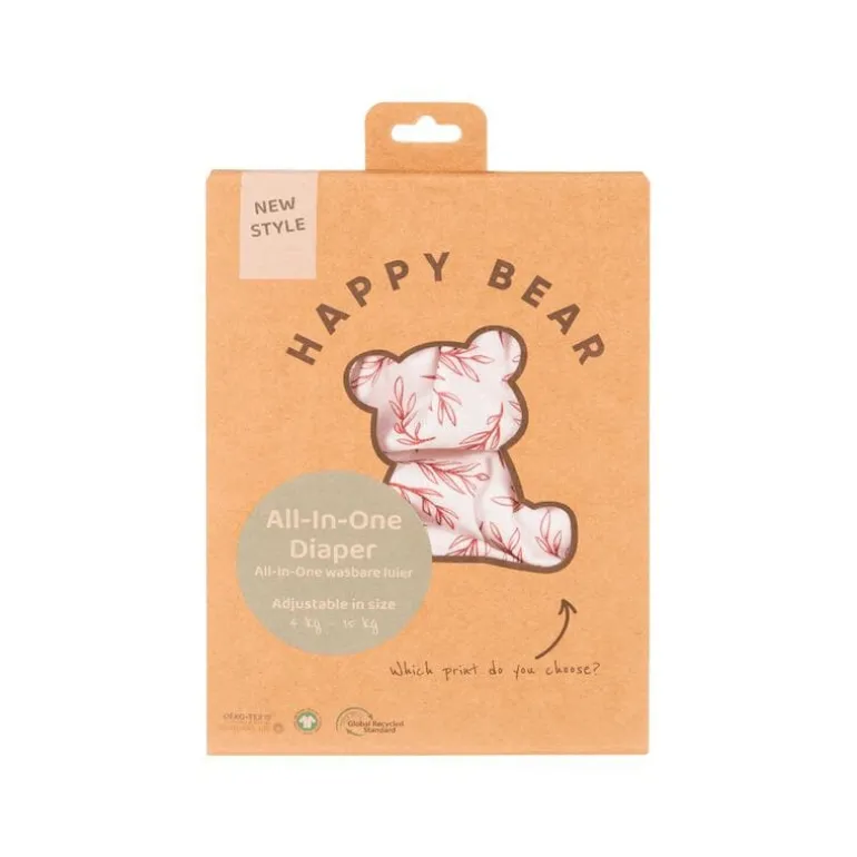 Happy Bear Wasbare All-In-One Luier Twiggy