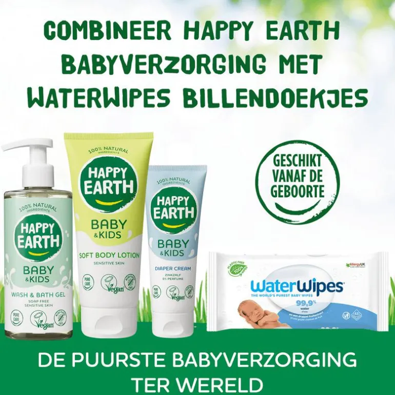 Happy Earth Cream Oil Wash 200 ml