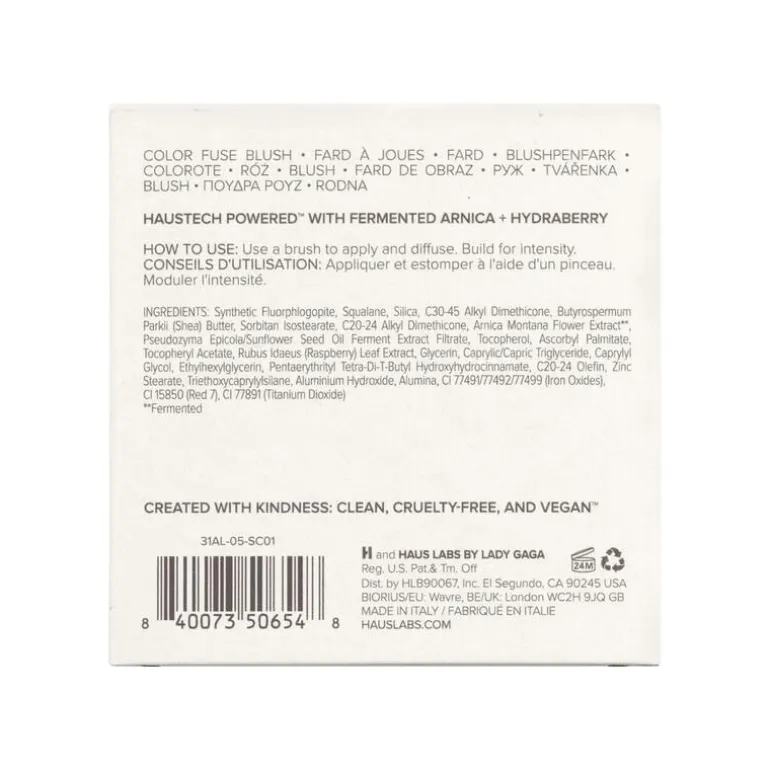 Haus Labs by Lady Gaga Color Fuse Talc-Free Powder French Rosette
