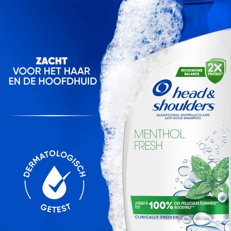 Head & Shoulders Menthol Fresh Anti-Roos Shampoo 300 ML