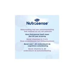 Hero Nutrasense Classic Opvolgmelk 2 (6-12m) met melkvet 700 GR