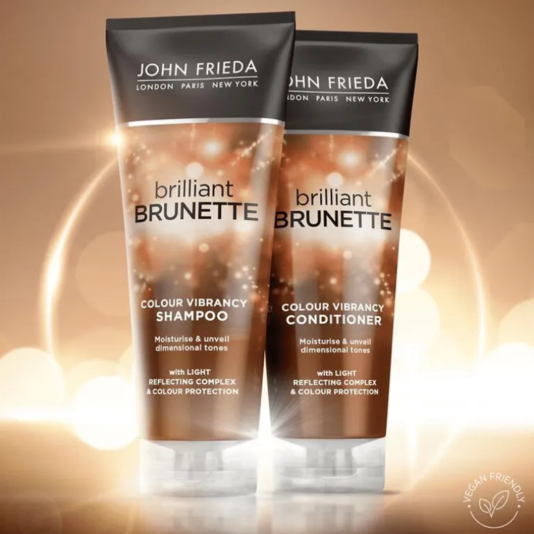 John Frieda Brilliant Brunette Colour Vibrancy Shampoo 250 ML